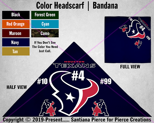 Texans Headscarf