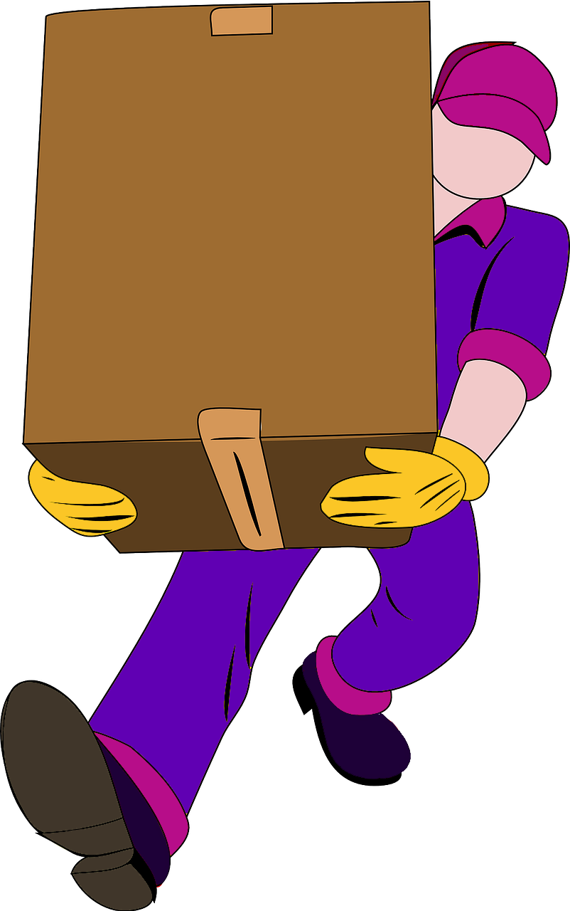 Image of a Delivery Guy for Shipping Policy Page