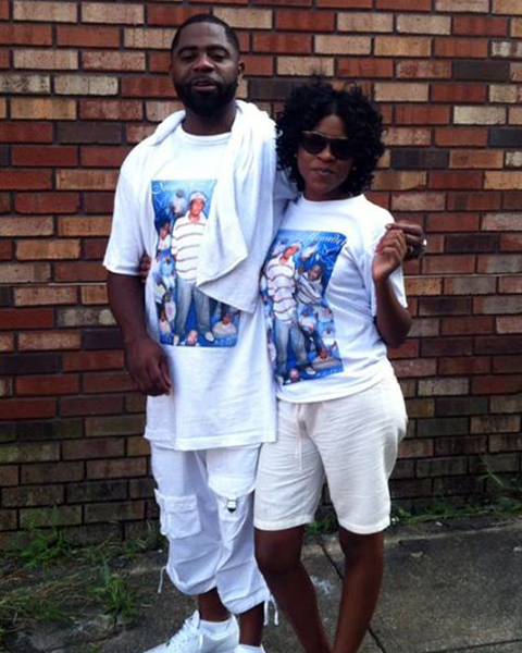 Image of a Family Wearing A Custom Rest In Peace Tee