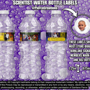 Scientist 1.25in Water Bottle