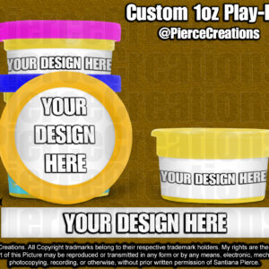 Custom Play Doh