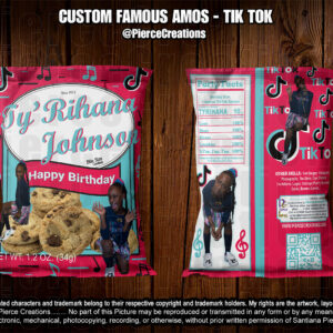 Custom Famous Amos TIKTOK Cookies