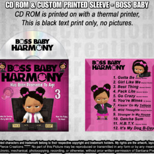 Boss Baby Girl CD & Sleeve