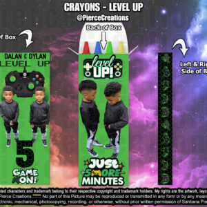 Level Up Crayons