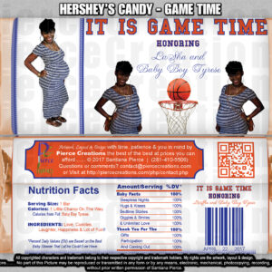 Game Time Baby Shower Hershey Candy