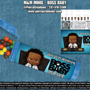 Boss baby Boy M&M Minis