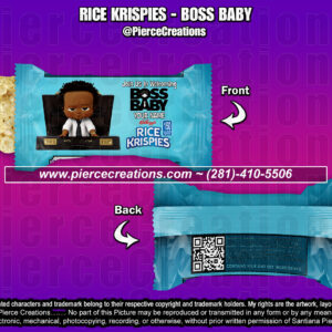 Boss Baby Boy Rice Krispies