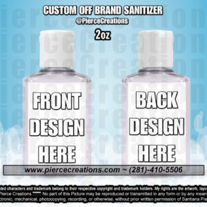 Custom Off Brand Sanitizer
