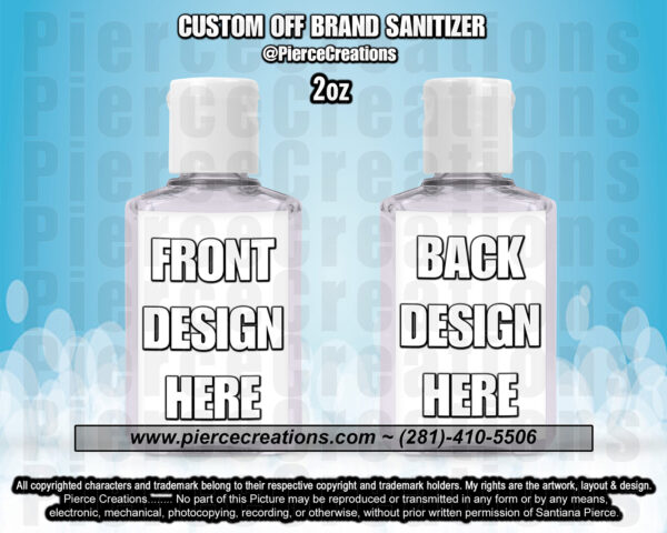 Custom Off Brand Sanitizer