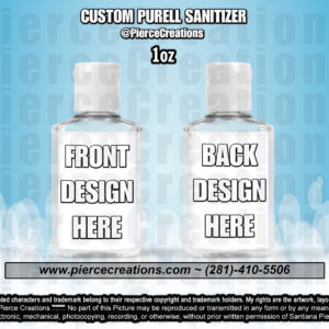 Custom Purell Sanitizer