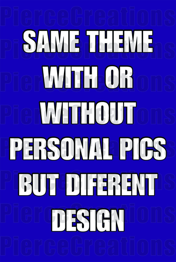 Same Theme Different Design -w- | -w/o- Pic