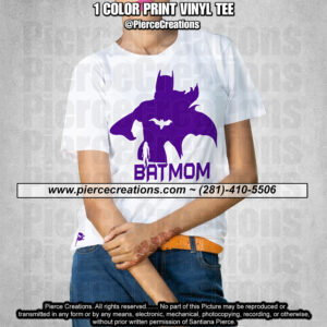 Bat Mom Vinyl Shirt