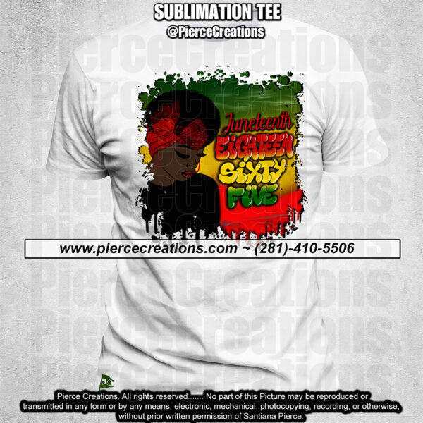 JuneTeenth Sublimation Tee 11