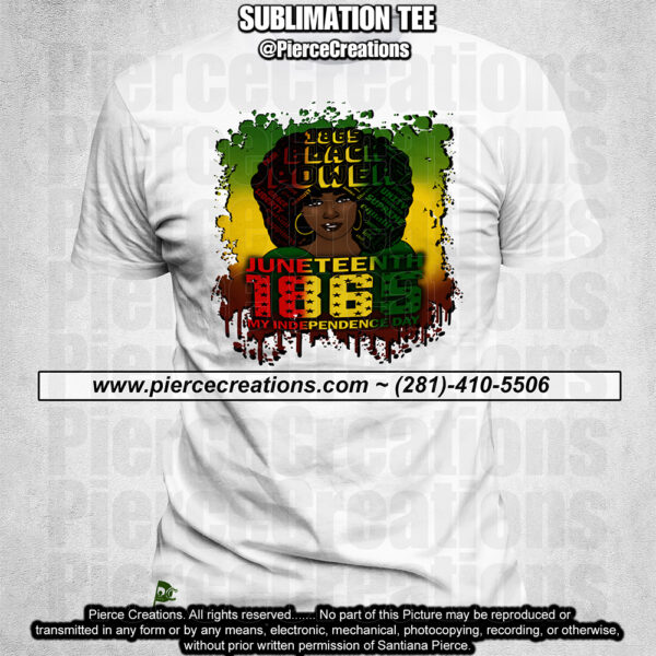 JuneTeenth Sublimation Tee 13
