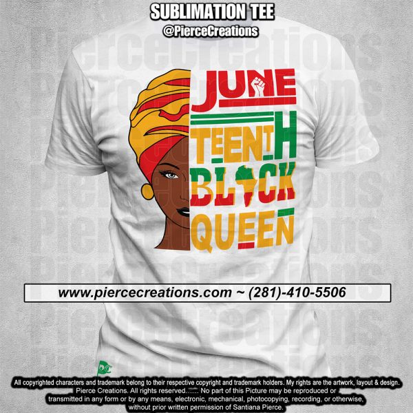 JuneTeenth Sublimation Tee 77