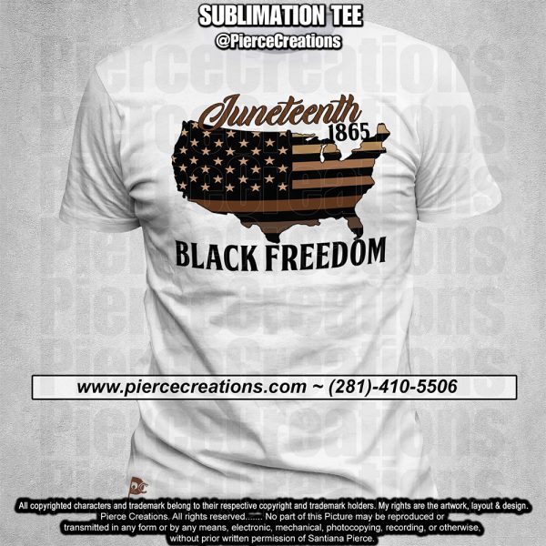JuneTeenth Sublimation Tee 81