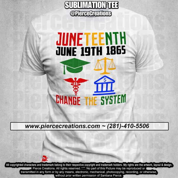 JuneTeenth Sublimation Tee 85