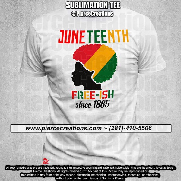 JuneTeenth Sublimation Tee 95